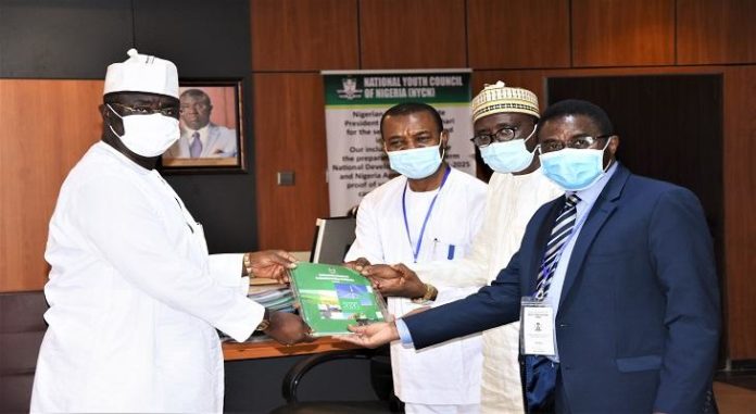 Agba Receives Draft National Policy Document On Monitoring And Evaluation